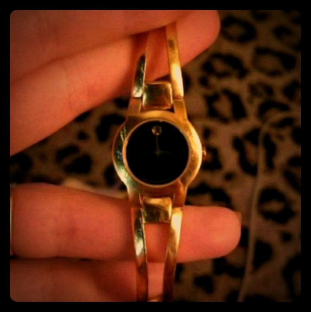 Woman's, gold Movado wrist watch